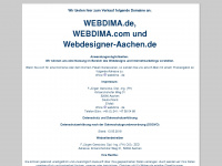 webdima.de Webseite Vorschau
