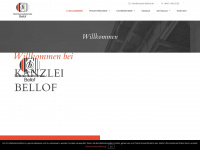 kanzlei-bellof.de Webseite Vorschau