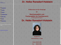 dr-ronsdorf.de Webseite Vorschau
