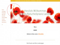 naturheilpraxis-latzke.de Webseite Vorschau