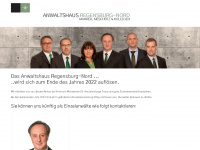 anwaltshaus-regensburg-nord.de Webseite Vorschau