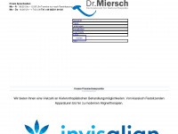 dr-miersch.de Webseite Vorschau