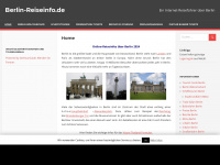 berlin-reiseinfo.de Webseite Vorschau