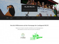 kljb-milte.de Webseite Vorschau