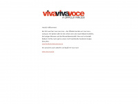 viva-viva-voce.de Webseite Vorschau