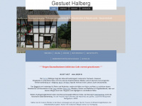 gestuet-halberg.de Webseite Vorschau