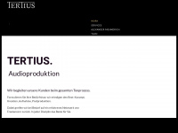 tertius.ch Webseite Vorschau