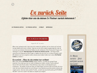 ex-zurueck-seite.com Webseite Vorschau