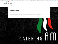catering-amato.de Webseite Vorschau