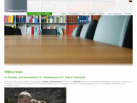 winkelmann-vogt.de Webseite Vorschau