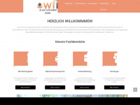 wfi-industrietechnik.de Webseite Vorschau