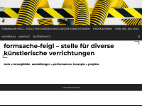 formsache-feigl.de Webseite Vorschau