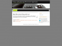 microstock.wordpress.com Webseite Vorschau