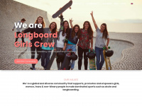longboardgirlscrew.com Webseite Vorschau