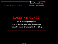 laser4glass.de Webseite Vorschau