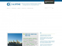 calpine.com Webseite Vorschau