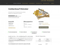 goldankauf.pro Webseite Vorschau