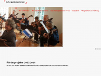 kulturparlament-soest.com Webseite Vorschau