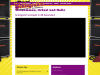 schlagrahm.ch Webseite Vorschau