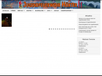 jugendfeuerwehr-hoexter.de Webseite Vorschau