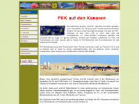fkk-kanaren.de Webseite Vorschau