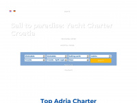 yachtcharter-croatia.eu Webseite Vorschau