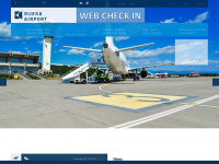 rijeka-airport.hr Webseite Vorschau