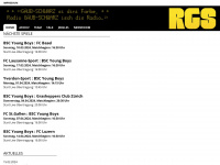 radio-gelb-schwarz.ch Webseite Vorschau