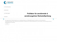 prueflabor-odenthal.de Webseite Vorschau