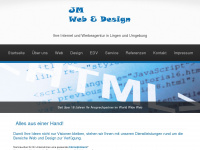 jmwebdesign.de Webseite Vorschau
