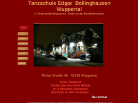 tanzschule-bellinghausen.de Webseite Vorschau