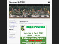 jaegercorps-norf.de Webseite Vorschau