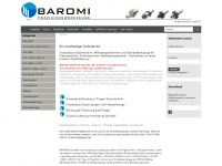baromi.de Webseite Vorschau
