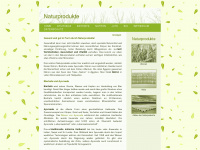 liane-naturproducts.de Webseite Vorschau