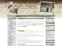 shabby-shop.cz Webseite Vorschau