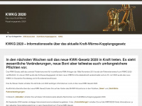 kwkg2012.de Webseite Vorschau