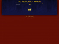 mark-mancina.com Webseite Vorschau