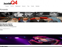 jazzclubq4.ch Webseite Vorschau