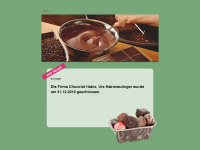 chocolathabis.ch Webseite Vorschau