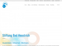 badheustrich.ch Webseite Vorschau