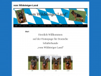 wildsteiger-land.de Webseite Vorschau