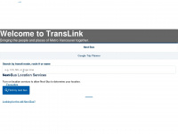 translink.ca Webseite Vorschau