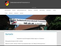 soldatenkameradschaft-freckenhorst.de Webseite Vorschau