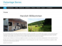 reitanlage-berres.de Webseite Vorschau