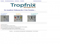 tropfnix.de Webseite Vorschau