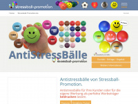 stressball-promotion.de Webseite Vorschau