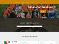 waldkauz.ch Webseite Vorschau