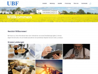 ubf-research.com Webseite Vorschau