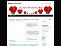 saarboxer.wordpress.com Webseite Vorschau