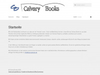 calvarybooks.de Webseite Vorschau